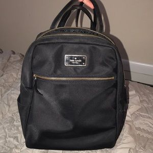 Kate Spade Black Miniature Backpack